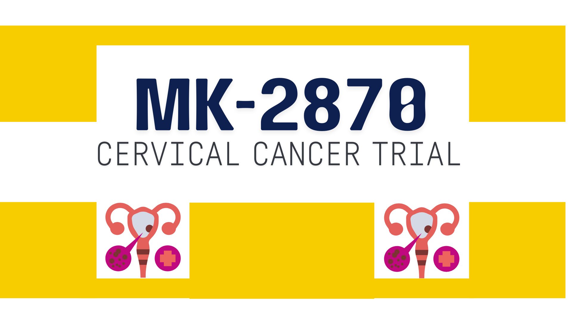 Logo for a trials on cervical Cancer